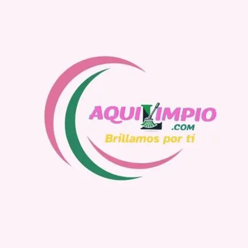 Logo de Aquilimpio, servicio de limpieza profesional en CDMX
